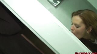 Freshman Cassie from Glory Hole to Fraternity Wc Ho