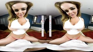 Sexual America - See the long boobed Natasha Nice and Seth Gamble inside VR for My Mistress