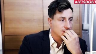 BumsBuero - Coco Kiss Charming German Dark Hair Hardcore Interracial Office Sex - LETSDOEIT