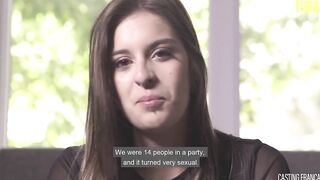 CastingFrancais - Emilie Martini Cutie Canadian Eighteen Hardcore Vagina Pounded During First Audition Sex - AMATEUREURO