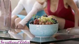Sweet Heart Movie - Milf Cherie DeVille Expertly Eats Katrina Jade Out As She Moans With Desire