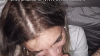 oral sex under the sheets