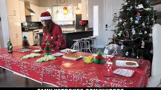 Family Rubs - Holiday Season Gets Merrier When Celebration Ends With Hardcore Sex Party