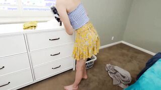 Tristan Summers Shy Stepsis Makes Her Stepbro Cum
