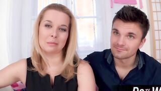 Blonde fiance gets boned with her hubby watching