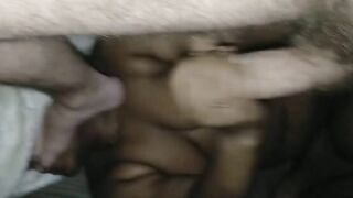 I got rain of cum as he steps on my face
