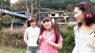 Perfect japanese barely legal got their bushy pussys banged! by group sex at daddy's house!