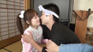 Perfect japanese barely legal got their bushy pussys banged! by group sex at daddy's house!