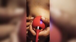I love to play with my incredible jugs