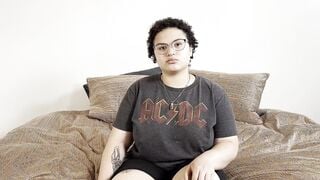 Casting Curvy: Big Titted Shy Newbie with GORGEOUS CURVES Gets Cast Into First Porn