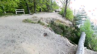 Chihuahua VLOG A walk around Gdynia Orłowo. Abandoned buildings and sex inside outdoors