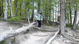 Chihuahua VLOG A walk around Gdynia Orłowo. Abandoned buildings and sex inside outdoors