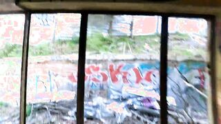 Chihuahua VLOG A walk around Gdynia Orłowo. Abandoned buildings and sex inside outdoors
