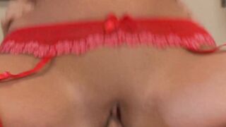 My wifey gets freaky when she feels a beauty dick into her twat