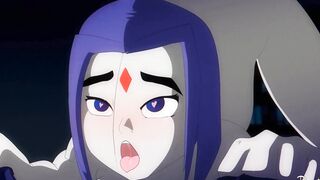 Raven x Beast Boy sex play