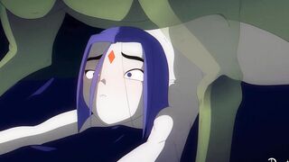 Raven x Beast Boy sex play