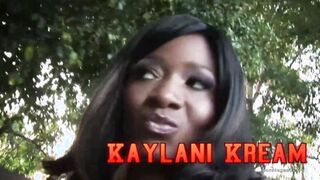 Kaylani Kream is a very stunning ebony whore who loves to nailed