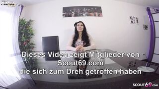 German pov Condom Off Amateur Casting Sex after Anal Banged!