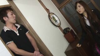 Japanese Housewife went to first Pornocasting Uncensored CLIP two