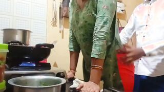 desi Beauty ex-wife get fuck while cooking