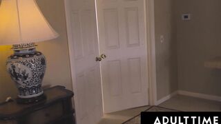 ADULT TIME - Stepmom Dee Williams Shows You How To Have Sex With Your Stepdad's Help! FULL VIDEO