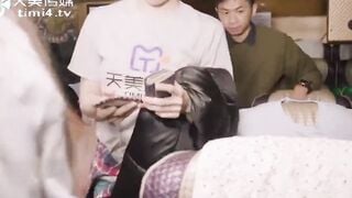 Cum Twice Inside Her tight chinese Vagina - Intense Close Up