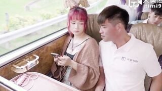 Cum Twice Inside Her tight chinese Vagina - Intense Close Up