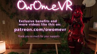 Turned On Succubus dildos with you - NNN Edging Challenge [VRchat erp]