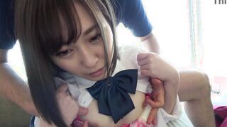 Gonzo sex with skinny 19 yo. The nipple is sensitive and I feel it. Oral Sex with a adorable mouth. Missionary position where you can view each other's faces and feel at ease. Japanese amateur private porn.