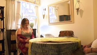 stepmom is leaving her hubby and lets stepson have sex with her
