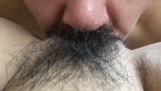 Japanese Fiance Story - eastern Keiko fucks cunt with dildos