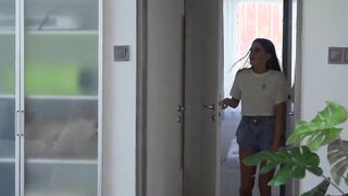 familystoned.com-Stepsister Eveline Dellai lets stepbrother do things he wants after begging him not to tell their parents