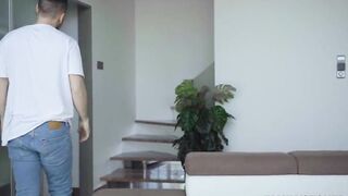 familystoned.com-Stepsister Eveline Dellai lets stepbrother do things he wants after begging him not to tell their parents