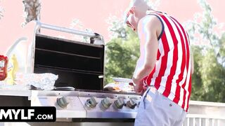 MYLF - Cutie MILFS Celebrated Independence Day By Practicing Their Freedom By Fucking And Sucking Off