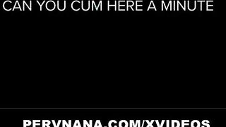 Getting a Crazy Hot Sucking Off And Fucking From My Old Step Grandmother