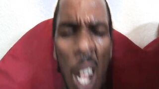 Huge Ebony Nasty - A well- endowed ebony male for Ahnyjah