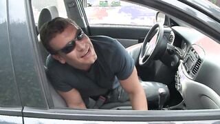 Pick Up Sex at its Best: Huge Dick into Soak Tight Vagina All Natural Huge Titties