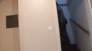 Homemade Anal Lessons For This Dark Hair Teens # two