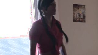 Homemade Anal Lessons For This Dark Hair Teens # two