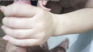 Long oiled BBW titties boned by penis