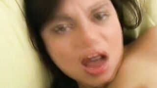 An cute Melanie Sugarcube with an awesome body gets an anal pounding
