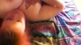 Fat Old Bimbo Gets Her Melons Rammed And Cunt Screwed