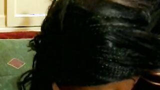 Ebony dude wants to got to know better with juicy chocolate floozie with long knockers