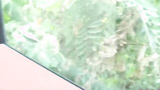 Margherita Fuxia give a oral sex into the vehicle and then gets banged! on top of a tractor