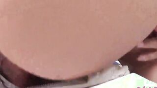 Margherita Fuxia give a oral sex into the vehicle and then gets banged! on top of a tractor