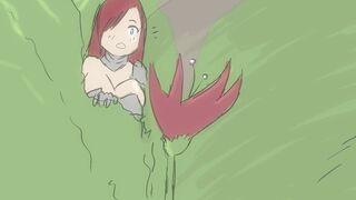 Ezra Vs. The Strange Flower: Impregnated and corrupted (Vore, mind control)