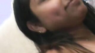 Lubricious pampean cant squander an opportunity to dip his mutant dong into adorable Punjab floozie Monikka's