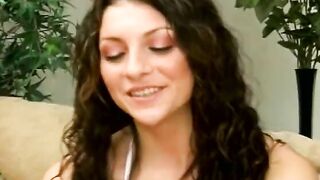 Blue-eyed nympho with incredible sexy young body got fuck by elder stud