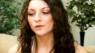 Blue-eyed nympho with incredible sexy young body got fuck by elder stud