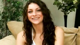 Blue-eyed nympho with incredible sexy young body got fuck by elder stud